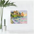 Picture of Seaside Town _GroupedProduct_Rectangle_Landscape_Canvas_