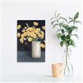 Picture of Yellow Pansies _GroupedProduct_Rectangle_Portrait_Canvas_