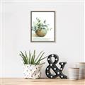Picture of Vase and Blue Flowers _GroupedProduct_Rectangle_Portrait_Canvas_Framed_