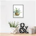 Picture of Vase and Blue Flowers _GroupedProduct_Rectangle_Portrait_Canvas_Framed_