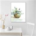 Picture of Vase and Blue Flowers _GroupedProduct_Rectangle_Portrait_Canvas_Framed_
