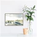 Picture of Watercolor Views I _GroupedProduct_Rectangle_Landscape_Canvas_Framed_