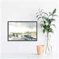 Picture of Watercolor Views I _GroupedProduct_Rectangle_Landscape_Canvas_Framed_
