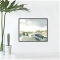 Picture of Watercolor Views I _GroupedProduct_Rectangle_Landscape_Canvas_Framed_