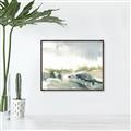 Picture of Watercolor Views I _GroupedProduct_Rectangle_Landscape_Canvas_Framed_