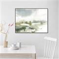 Picture of Watercolor Views II _GroupedProduct_Rectangle_Landscape_Canvas_Framed_