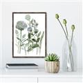 Picture of Blue Buds I _GroupedProduct_Rectangle_Portrait_Canvas_Framed_