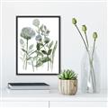Picture of Blue Buds I _GroupedProduct_Rectangle_Portrait_Canvas_Framed_