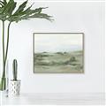 Picture of Green Space I _GroupedProduct_Rectangle_Landscape_Canvas_Framed_