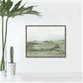 Picture of Green Space I _GroupedProduct_Rectangle_Landscape_Canvas_Framed_