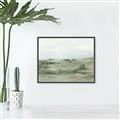 Picture of Green Space I _GroupedProduct_Rectangle_Landscape_Canvas_Framed_