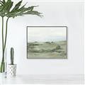 Picture of Green Space I _GroupedProduct_Rectangle_Landscape_Canvas_Framed_