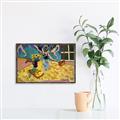 Picture of Flowers & Fruit _GroupedProduct_Rectangle_Landscape_Canvas_Framed_