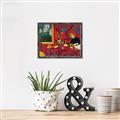 Picture of Red Influences _GroupedProduct_Rectangle_Landscape_Canvas_Framed_