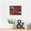 Picture of Red Influences _GroupedProduct_Rectangle_Landscape_Canvas_Framed_