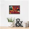 Picture of Red Influences _GroupedProduct_Rectangle_Landscape_Canvas_Framed_