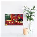 Picture of Red Influences _GroupedProduct_Rectangle_Landscape_Canvas_Framed_