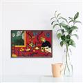 Picture of Red Influences _GroupedProduct_Rectangle_Landscape_Canvas_Framed_