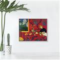 Picture of Red Influences _GroupedProduct_Rectangle_Landscape_Canvas_Framed_