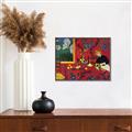Picture of Red Influences _GroupedProduct_Rectangle_Landscape_Canvas_Framed_