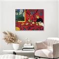 Picture of Red Influences _GroupedProduct_Rectangle_Landscape_Canvas_Framed_