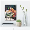 Picture of Bouquet in Vase _GroupedProduct_Rectangle_Portrait_Canvas_Framed_