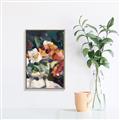 Picture of Bouquet in Vase _GroupedProduct_Rectangle_Portrait_Canvas_Framed_