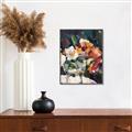 Picture of Bouquet in Vase _GroupedProduct_Rectangle_Portrait_Canvas_Framed_