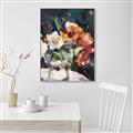 Picture of Bouquet in Vase _GroupedProduct_Rectangle_Portrait_Canvas_Framed_