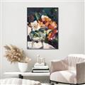 Picture of Bouquet in Vase _GroupedProduct_Rectangle_Portrait_Canvas_Framed_