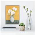 Picture of Roses & Vase _GroupedProduct_Rectangle_Portrait_Canvas_Framed_
