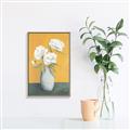 Picture of Roses & Vase _GroupedProduct_Rectangle_Portrait_Canvas_Framed_
