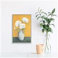 Picture of Roses & Vase _GroupedProduct_Rectangle_Portrait_Canvas_Framed_