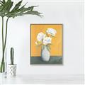 Picture of Roses & Vase _GroupedProduct_Rectangle_Portrait_Canvas_Framed_