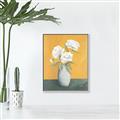 Picture of Roses & Vase _GroupedProduct_Rectangle_Portrait_Canvas_Framed_