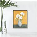 Picture of Roses & Vase _GroupedProduct_Rectangle_Portrait_Canvas_Framed_