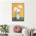 Picture of Roses & Vase _GroupedProduct_Rectangle_Portrait_Canvas_Framed_