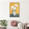 Picture of Roses & Vase _GroupedProduct_Rectangle_Portrait_Canvas_Framed_