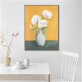 Picture of Roses & Vase _GroupedProduct_Rectangle_Portrait_Canvas_Framed_