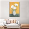 Picture of Roses & Vase _GroupedProduct_Rectangle_Portrait_Canvas_Framed_
