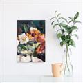 Picture of Bouquet in Vase _GroupedProduct_Rectangle_Portrait_Unframed_Print_Only_
