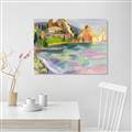 Picture of Seaside Town _GroupedProduct_Rectangle_Landscape_Unframed_Print_Only_