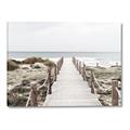 Picture of Sea Bridge To The Beach _GroupedProduct_Rectangle_Landscape_Photography _GroupedProduct_Rectangle_Landscape_Canvas_