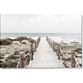 Picture of Sea Bridge To The Beach _GroupedProduct_Rectangle_Landscape_Photography _GroupedProduct_Rectangle_Landscape_Canvas_