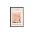 Picture of Tentures Roses _GroupedProduct_Rectangle_Portrait_Canvas_Framed_