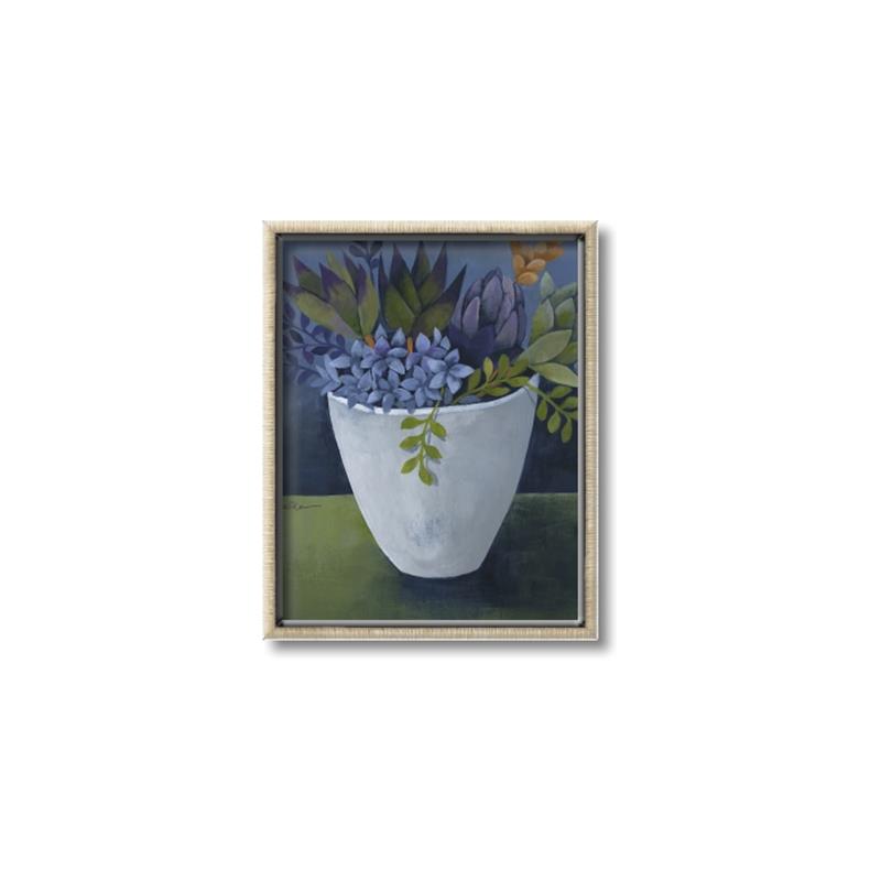 Picture of Violet Succulents _GroupedProduct_Rectangle_Portrait_Canvas_Framed_
