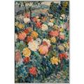 Picture of Garden Blooms _GroupedProduct_Rectangle_Portrait_Canvas_Framed_