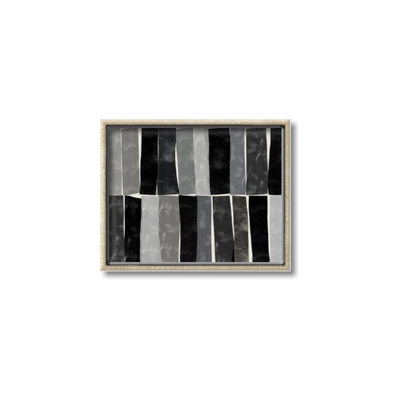 Picture of Gray Swatches II _GroupedProduct_Rectangle_Landscape_Canvas_Framed_
