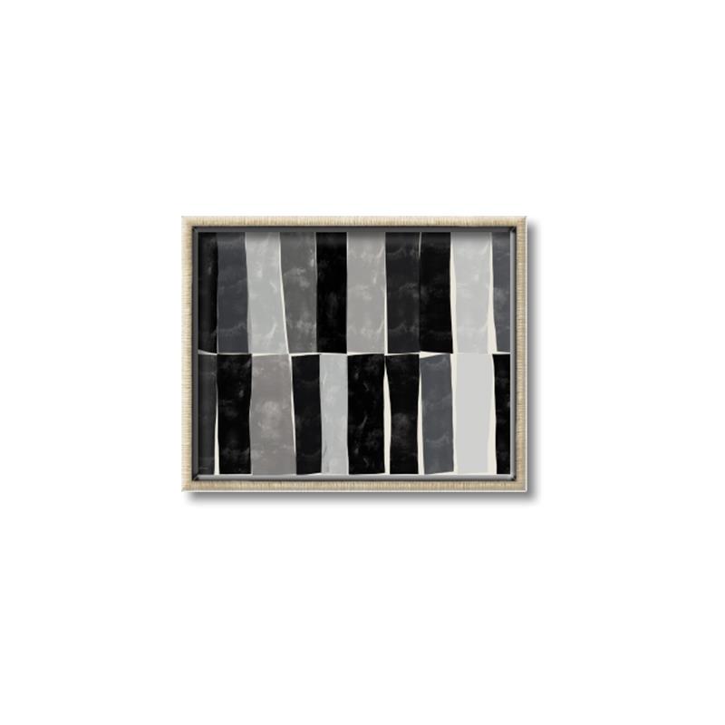 Picture of Gray Swatches I _GroupedProduct_Rectangle_Landscape_Canvas_Framed_
