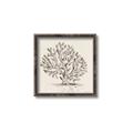 Picture of Coral Sketch I _GroupedProduct_Square_Canvas_Framed_